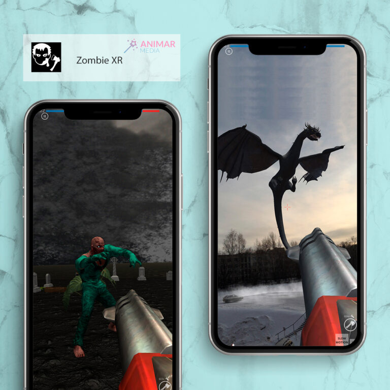 Мобильная игра с дополненной реальностью