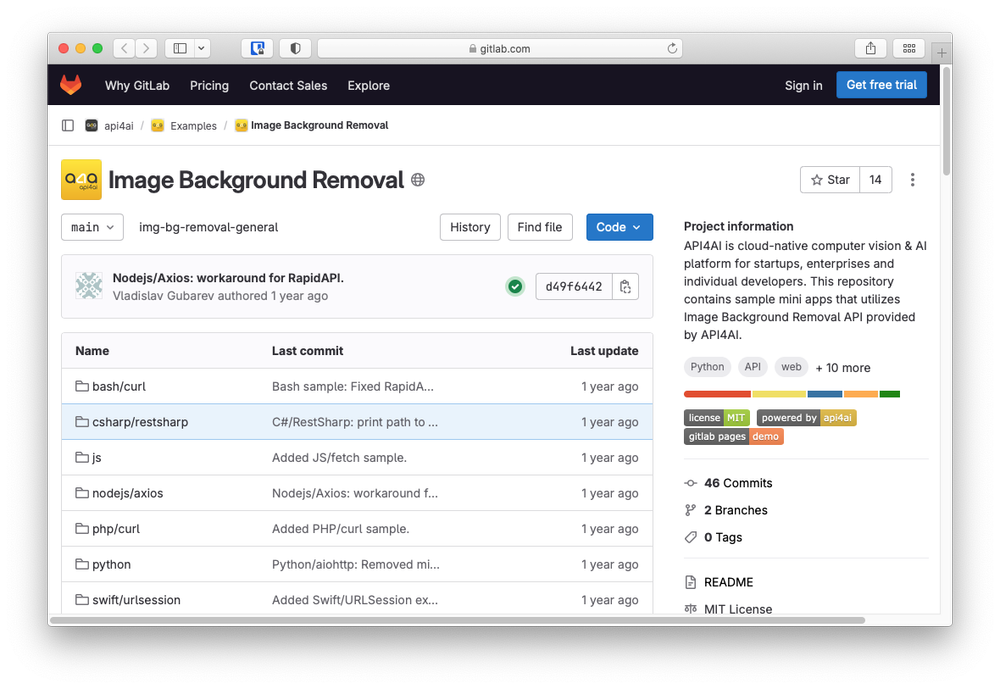 Background Removal API Animar Media